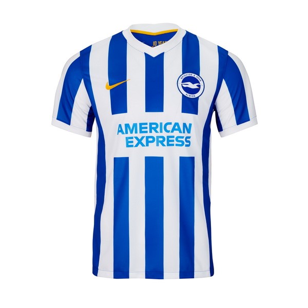 Tailandia Camiseta Brighton 1ª Kit 2021 2022 Azul